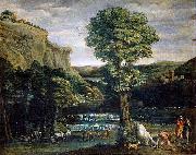 Domenico Zampieri Landscape with Hercules and Achelous, Germany oil painting artist